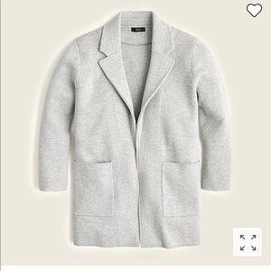 Sophie open front sweater blazer